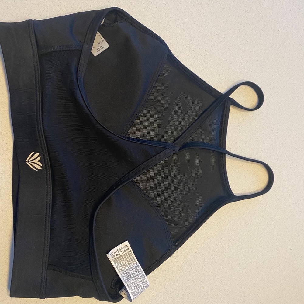 Forever 21 high neck padded bra crop